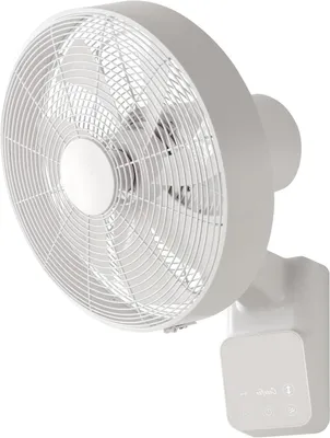 Produktbild von Wandventilator – Wandlüfter – Raumkühlung – Mit Fernbedienung – 5 Geschwindigkeitsstufen – Weiß