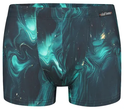 Image de Short de bain pour homme Olaf Benz, modèle BLU2552, collection Beachpants, couleur bleu clair, taille S
