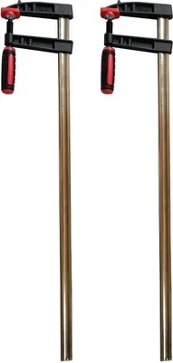 Produktbild von 2x Profi Schraubzwinge 1000x120 mm Leimzwinge Klemmzwinge Temperguß