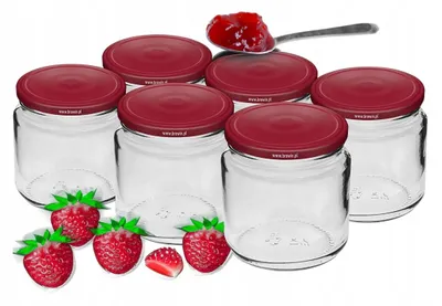 Produktbild von Einmachgläser mit Deckel 6 Stück 212 ml