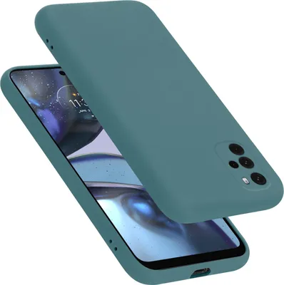 Image de Cadorabo Housse pour Motorola MOTO G22 Housse en vert Housse pour portable Case Cover TPU Etui
