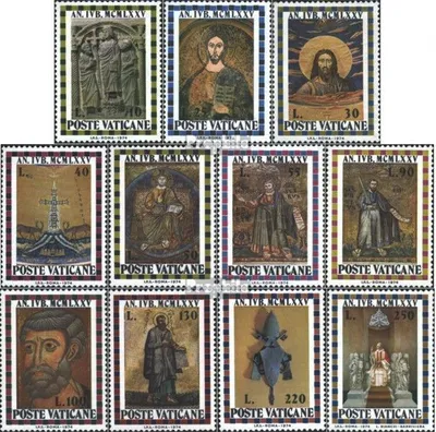 Produktbild von Briefmarken Vatikanstadt 1974 Mi 646-656 (kompl.Ausg.) postfrisch Heiliges Jahr