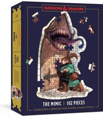 Obrázok produktu pre Puzzle "Dungeons & Dragons" v tvare miniatúry: Edícia "Mimic"