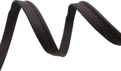 5m Paspelband Lederband braun