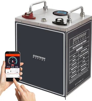 Produktbild von 80Ah 12V Lifepo 4 Lithium Batterie | Akku Frostsicher mit BMS, Bluetooth
