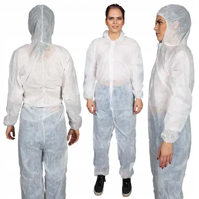 Produktbild von Medizinische Schutzkleidung Optimal Schutzanzug Größe 9 M 1 Stück für Hygiene