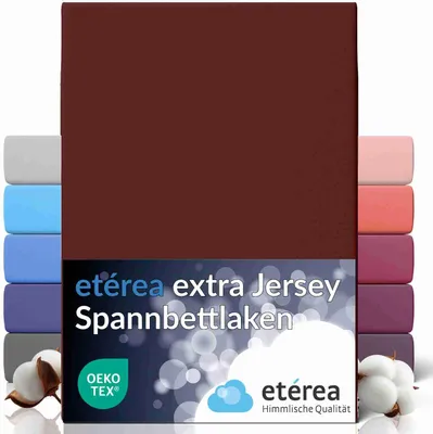 Obrázek produktu pro Étérea Jersey napínací prostěradlo z bavlny, 240 x 220 cm