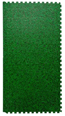 Produktbild von Basics 40 X 40 X 1 Cm Ineinandergreifende Schaumstoff-bodenmatten 6 Einheiten Grün Grün One Size