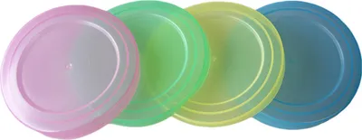 Immagine prodotto di Coperchio OMNIA 11cm in plastica, colori pastello (4 pz)