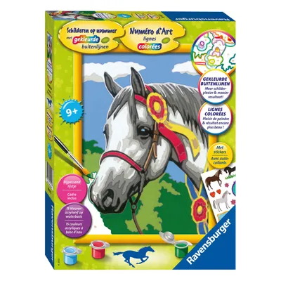 Obrázek produktu pro Ravensburger Malba na čísle dostihového koně