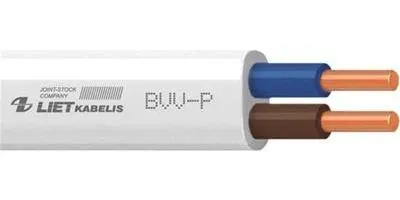Immagine prodotto di Cavo BVV-P 2x1,0 mm², bianco, 100 m