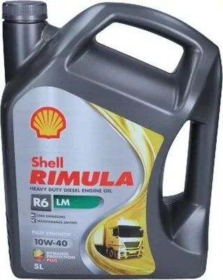 Obrázek produktu pro Olej Shell 10W40 5L Rimula R6 Lm / Nákladní Automobily