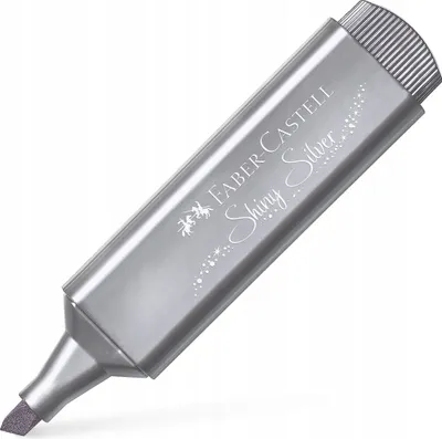 Immagine prodotto di FABER-CASTELL 154661 Evidenziatore TL 46 Metallic - argento