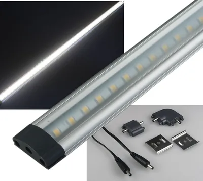 Produktbild von ChiliTec 21302 LED Unterbauleuchte "CT-FL80" 80cm 745lm, 6W, 4200K / tageslicht weiß