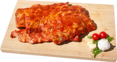 Produktbild von Spareribs, bratfertig mariniert, Qualität aus Bayern, Landmetzger Schiessl, ca. 800g