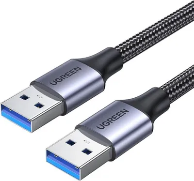 Produktbild von Ugreen USB - USB 3.0 5Gb/s Kabel 0,5m grau (US373)