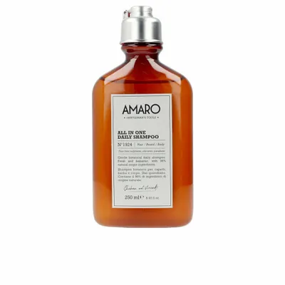 Image de AMARO Shampooing tout-en-un pour cheveux, barbe et corps 250ML