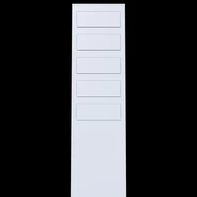 Produktbild von Briefkastenanlage Monolith for Five in Weiß