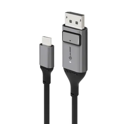 Image de Alogic USB C Adapter Cable Type C -DPort M/M 4k 60 Hz 2m, gr