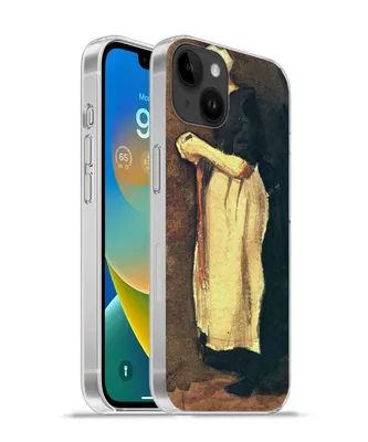 Produktbild von MuchoWow® Handyhülle Schutzhülle Hülle für Apple iPhone 14 Plus - Soft case Die Scheveningerin - Vincent van Gogh Silikon Softcase Handy Hülle - Abbildung