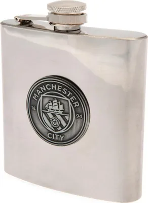 Obrázek produktu pro Manchester City FC - Hip Flask TA4429 (jedna velikost) (stříbrná)