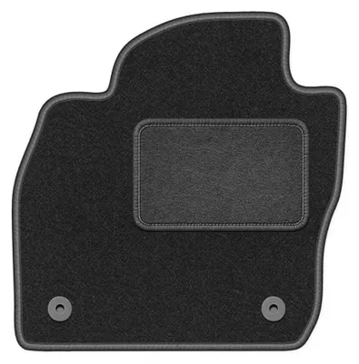 Immagine prodotto di Tappetino guidatore in moquette per Volkswagen T-Cross 2019- (crossover) – 1 pezzo, grigio grafite, su misura – Wielganizator LUX