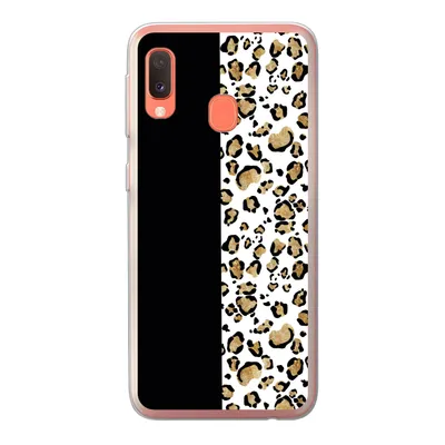Produktbild von MuchoWow® Handyhülle Schutzhülle Hülle für Samsung Galaxy A20e Panther Druck - Tiere - Aquarell Silikon Softcase Handy Hülle - Abdeckung