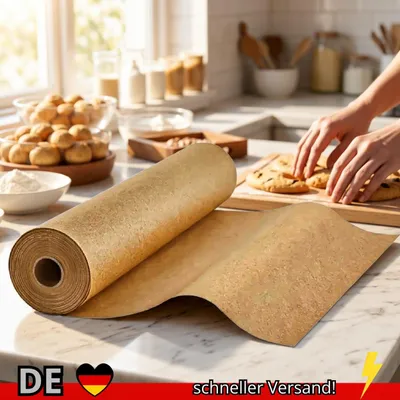 Produktbild von Backpapier Pergamentpapier Antihaft Vorgeschnitten Backblech