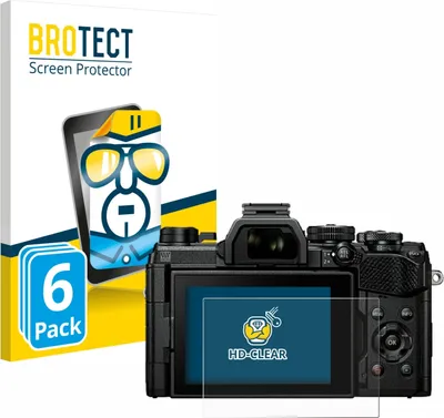 Produktbild von 6x Für Olympus OM System OM-5 Schutzfolie BROTECT Displayschutz Display Schutz Folie Klar Transparent