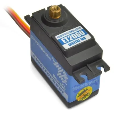 Digitalservo 15 kg/0,16 s, Metallgetriebe, wasserdicht, schwarz