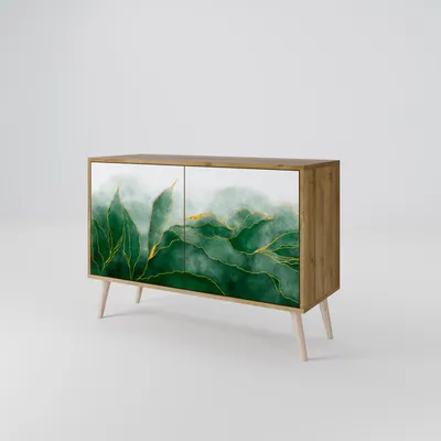 Immagine prodotto di Cassettiera Spacerebels a 2 ante - credenza cassettiera - credenza alta - mobile guardaroba - soggiorno camera da letto - 57,5×111×42 (HxLxP)