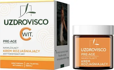 Obrázok produktu pre Rozjasňujúci, hydratačný, ANTIOXIDANTNÝ KRÉM NA TVÁR 50 ml - UZDROVISCO (PRE-AGE)