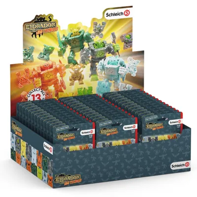 Produktbild von Schleich Eldrador Mini Creatures Serie 2 – 24 Beutel 24 Figuren Stapel-Funktion