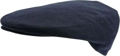 Imagen del producto de Gorra de lana tweed Horka, modelo Baskenmütze, color azul, 58 cm, para hombre y mujer