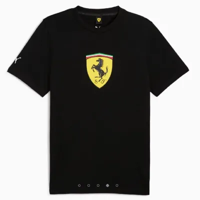 Produktbild von Puma FERRARI RACE CR BIG SHIELD T SCHWARZ L