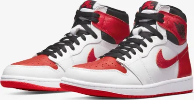 Obrázok produktu pre Nike Air Jordan 1 Retro High OG "Heritage" Rot, 555088-161, Größe: 47,5