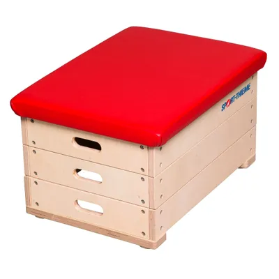 Produktbild von Sport-Thieme Sprungkasten "Multiplex", 3-teilig, Mit Kunstlederbezug