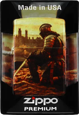 Produktbild von Feuerzeug ZIPPO KINGHT DESIGN 7282