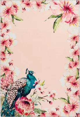 Produktbild von Blossom 100 Multi / Creme 80cm x 150cm
