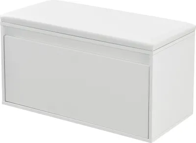 Produktbild von Sitzbank 'Degerfors' mit Schublade 80 x 39 x 45 cm Weiß