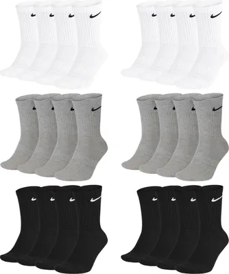 Produktbild von 12 Paar NIKE Trainingssocken Everyday Cushioned Crew Socks