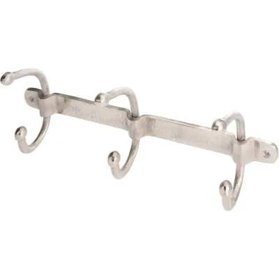Produktbild von Aluminium Garderobenhaken mit 3 Haken