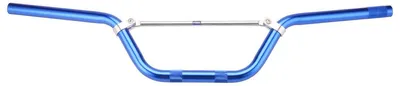 Produktbild von 740 mm Alu Lenker mit Strebe Blau Pit Bike Dirt Bike Poket Bike Cross HMParts