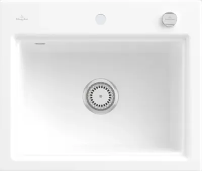 Produktbild von Villeroy & Boch Keramikspüle 336A02RW, Subway Style 60 S Einbauspüle - inkl.