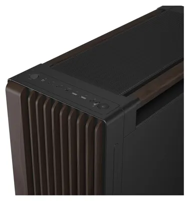 Zdjęcie produktu dla ASUS ProArt PA602 Wood Edition Modern Black - Metal Panel, Midi Tower, PC, Czarny, Drewno, ATX, DTX, EATX, micro ATX, Mini-DTX, Mini-ITX, Metal, Drewno, Dom/Biuro