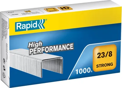 Image de Rapid® 24869800 Agrafes 23/8mm Strong, zinguées, 1000 pièces