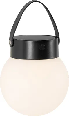 Produktbild von Außenhängelampe Schwarz inkl LED 3 Stufig dimmbar Solar Cornelia