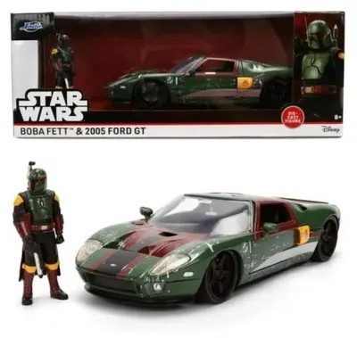 Image de Jada Star Wars Ford GT 2005 1:24 + figurine
