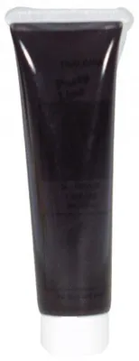Image de Tube de maquillage noir - visage et corps - accessoires deguisements de carnaval - halloween