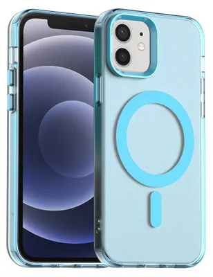 Obrázok produktu pre Techsuit – CandyCase MagSafe obal na iPhone 12 / iPhone 12 Pro – modrý